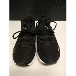 Puma Enzo 2 Speckled Cross Training Shoes Women's 7 Black Rose Gold 194374-03